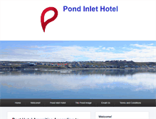 Tablet Screenshot of pondinlethotel.com